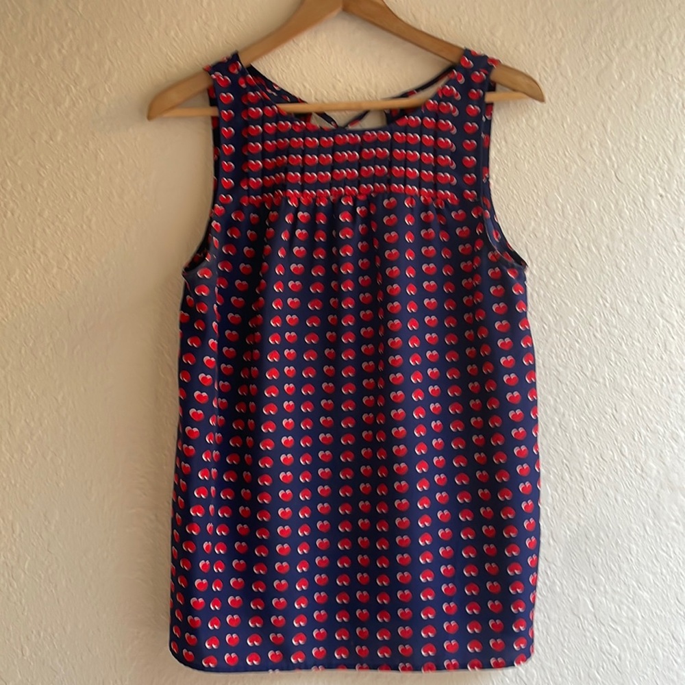 VALENTINES DAY PERFECTION heart printed top size M
